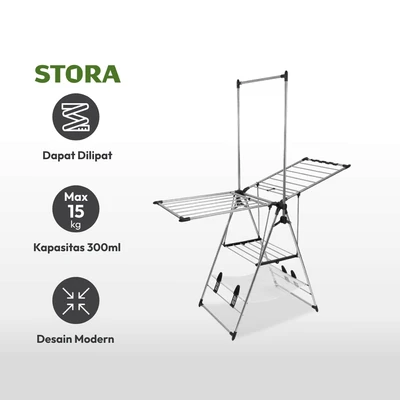 Gambar Stora Jemuran Pakaian Outdoor Serbaguna
