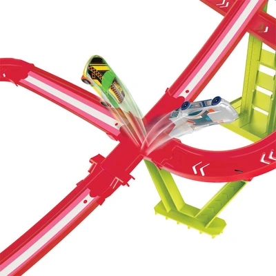 Gambar Hot Wheels Playset Track Neon Speeder Skyscraper Speed Circuit Hpc07