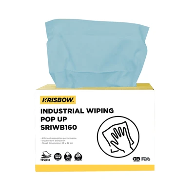 Gambar Krisbow Kain Lap Industrial Pop Up - Biru