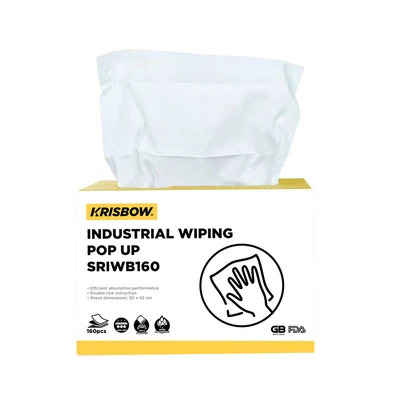 Gambar Krisbow Kain Lap Industrial Pop Up - Putih