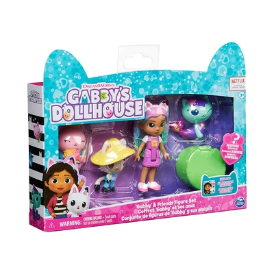 Gambar Gabby's Dollhouse Set Minifigure Gabby & Friends Rainbow - Mix