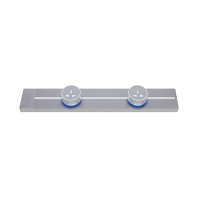 Gambar Krisbow 50 Cm Set Stop Kontak Track Surface - Silver