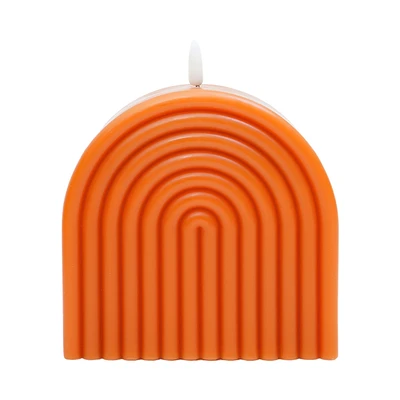Gambar Informa Lilin Flameless Dekorasi 17 cm P1 - Merah Terracota
