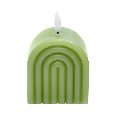 Gambar Informa Lilin Dekorasi Flameless 11.5 cm P1 - Hijau