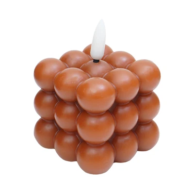 Gambar Informa Lilin Flameless Bubble Dark Set 2 pcs