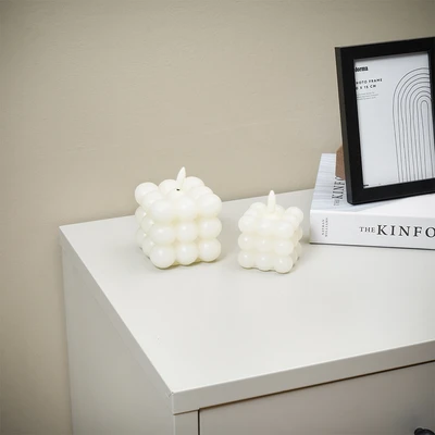 Gambar Informa Lilin Flameless Bubble Light Set 2 pcs