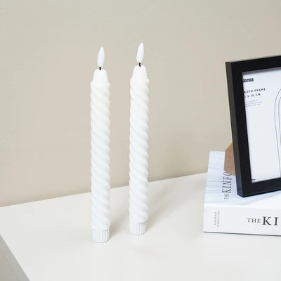 Gambar Informa Lilin Dekorasi Flameless Set 2 pcs - Putih