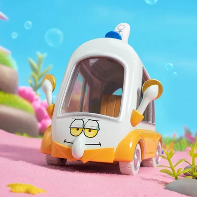 Gambar Pop Mart Minifigure Spongebob Squarepants Sightseeing Car Random