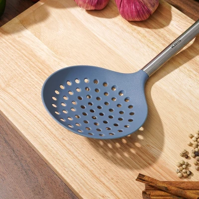 Gambar Kris Sendok Saring Nylon Dengan Handle Stainless Steel
