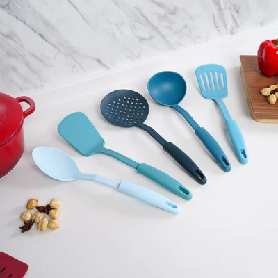 Gambar Kris Peralatan Masak Nylon Set 5 pcs - Hijau