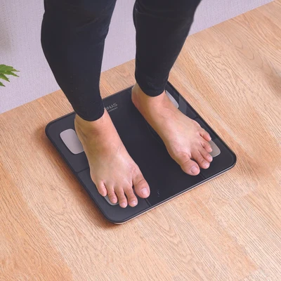 Gambar Krisbow Sync Timbangan Badan Digital Smart 180 Kg - Hitam