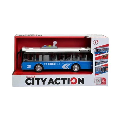 Gambar Cruzer 1:16 City Action Friction Public Bus