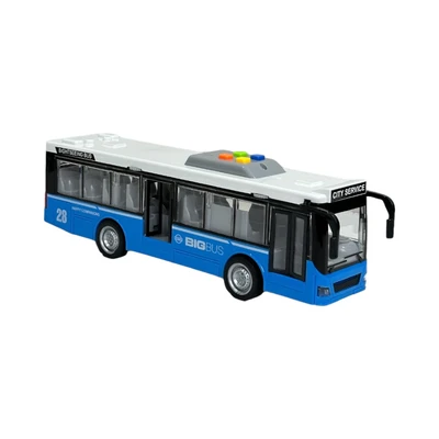 Gambar Cruzer 1:16 City Action Friction Public Bus