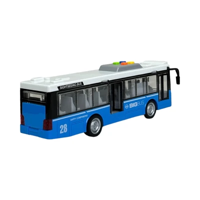 Gambar Cruzer 1:16 City Action Friction Public Bus