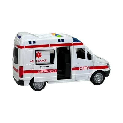 Gambar Cruzer 1:16 City Action Friction Emergency Ambulance