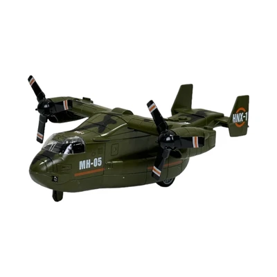 Gambar Cruzer 1:16 City Action Friction Army Aircraft
