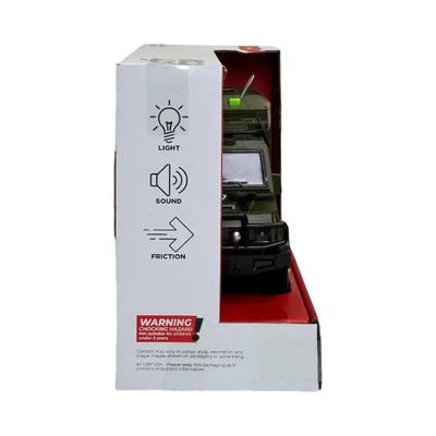 Gambar Cruzer 1:16 City Action Friction Army Truck