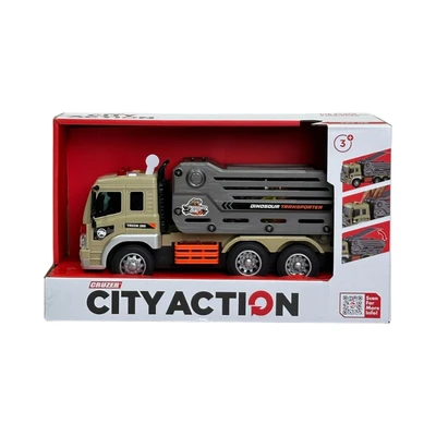 Gambar Cruzer 1:16 City Action Friction Dino Rescue Launcher