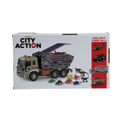 Gambar Cruzer 1:16 City Action Friction Dino Rescue Launcher