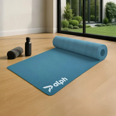 Gambar Alph Matras Yoga Weave TPE 5 mm - Biru