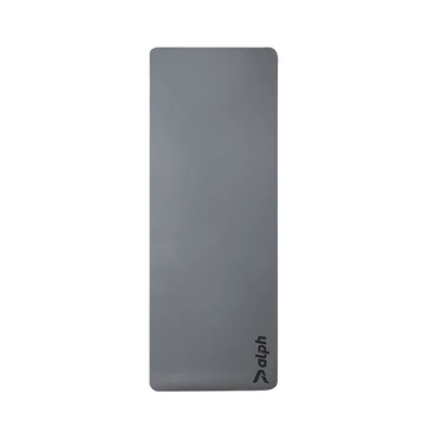 Gambar Alph Matras Yoga PU Rubber 3 mm - Abu-Abu
