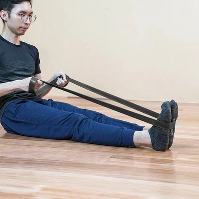 Gambar Alph 25 kg Long Resistance Band - Hitam