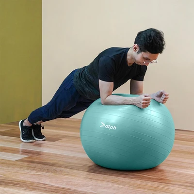 Gambar Alph 55 cm Bola Fitness V2 - Hijau