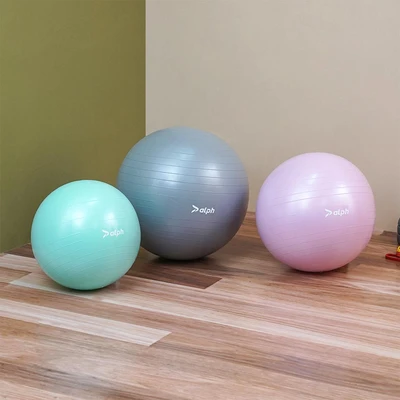 Gambar Alph 55 cm Bola Fitness V2 - Hijau