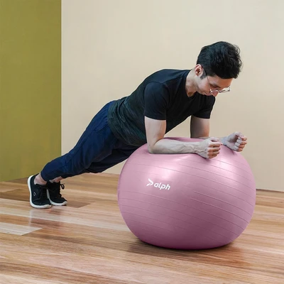Gambar Alph 65 cm Bola Fitness V2 - Pink