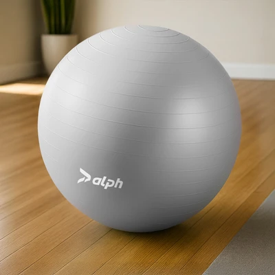 Gambar Alph 75 cm Bola Fitness V2 - Silver