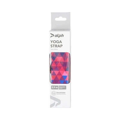 Gambar Alph 2.9 Mtr Yoga Belt V2 - Pink