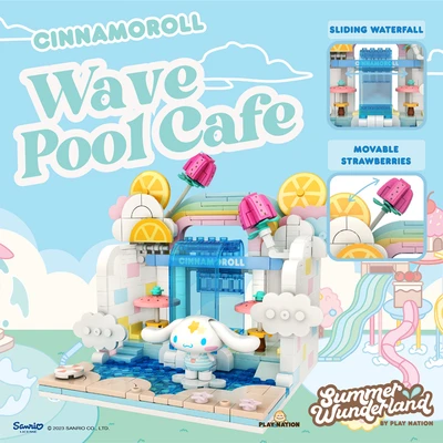 Gambar Play Nation Cinnamoroll Wave Pool Cafe