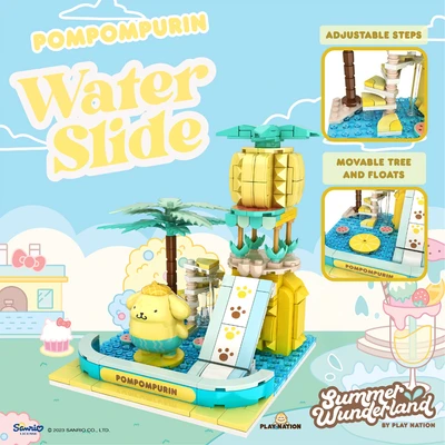 Gambar Play Nation Pompompurin Water Slide