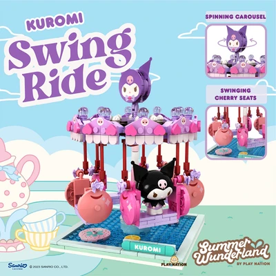 Gambar Play Nation Kuromi Swing Ride