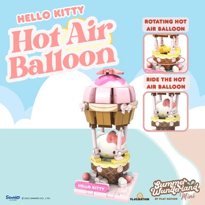 Gambar Play Nation Hello Kitty Hot Air Balloon