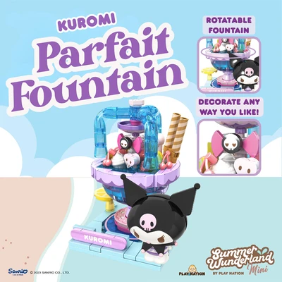 Gambar Play Nation Kuromi Parfait Fountain