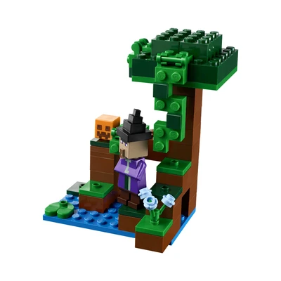 Gambar LEGO Minecraft The Pumpkin Farm Set 257 Pcs 21248 - Mix