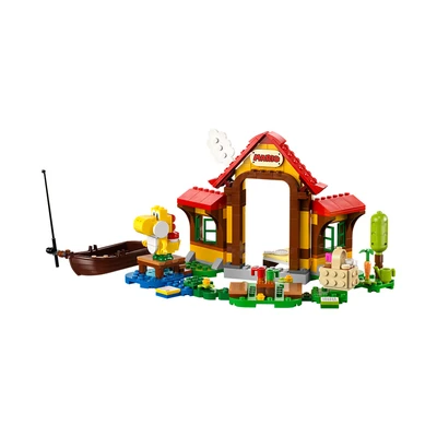 Gambar LEGO Super Mario Picnic At Marios House Expansion 71422