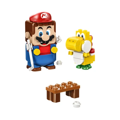 Gambar LEGO Super Mario Picnic At Marios House Expansion 71422