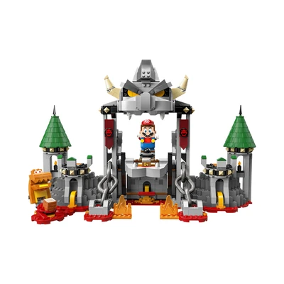 Gambar LEGO Super Mario Dry Bowser Castle Battle Expansion Set 71423