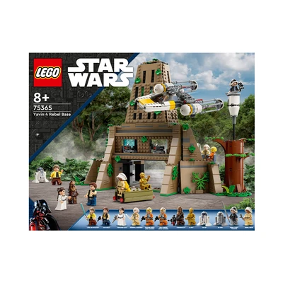 Gambar LEGO Star Wars Yavin 4 Rebel Base 75365