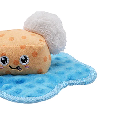Gambar Pet Kingdom Mainan Anjing Foam Bath - Biru