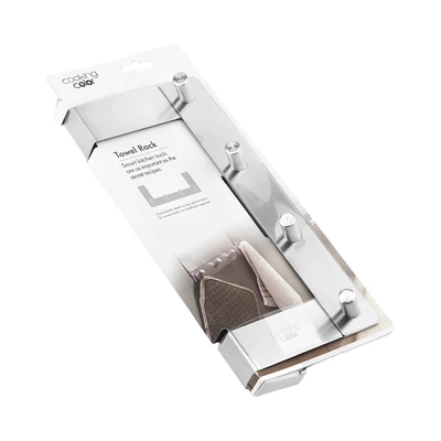 Gambar Cooking Color Blanc Gantungan Dinding Dapur - Silver