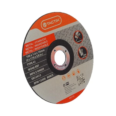 Gambar Tactix Mata Gerinda Ss/Inox 100X1.6X16 mm