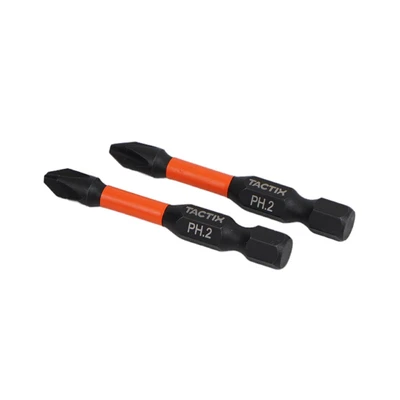 Gambar Tactix Mata Bor Impact 50 mm Ph2 Set 2 pcs - Mix