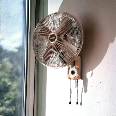 Gambar Krisbow Kipas Angin Dinding Vintage 55 Watt 300A8T - Copper