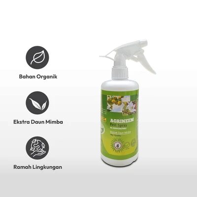 Gambar Agrineem Penyemprot Hama Tanaman Organik Ekstrak Daun Mimba 500 ml