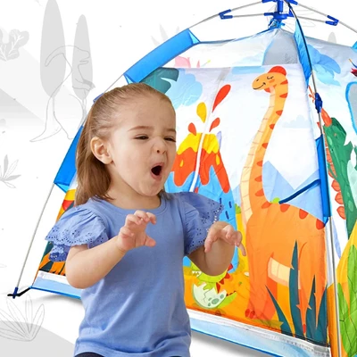 Gambar Paso Tenda Outdoor Automatic Dinosaur
