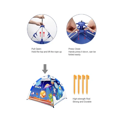 Gambar Paso Tenda Outdoor Automatic Dinosaur