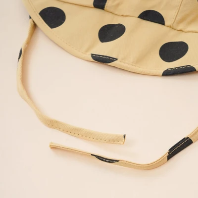 Gambar Ataru Topi Bonnet Anak Polkadot - Cokelat